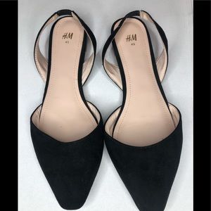 H&M Black Flats